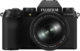 Беззеркальный фотоаппарат Fujifilm X-S20 Kit 18-55mm (черный) - 1/1