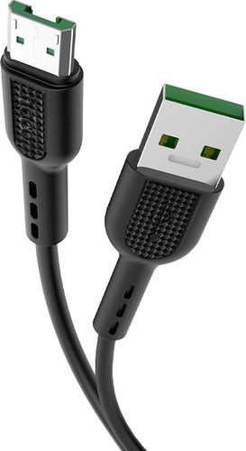 Кабель Hoco X33 microUSB (черный) - 1/1