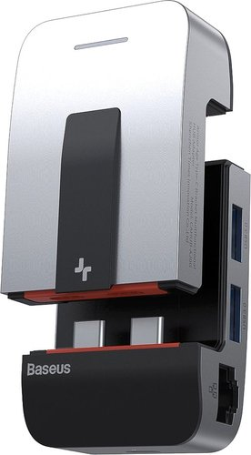 Док-станция Baseus Armor Age Type-C Bracket Multifunctional Hub Adapter CAHUB-AJ0G - 1/1