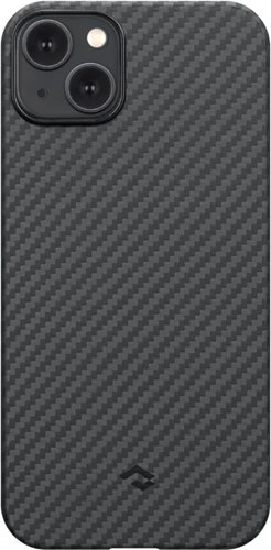 Чехол для телефона Pitaka MagEZ Case 3 для iPhone 14 Plus (1500D twill, черный/серый) - 1/1