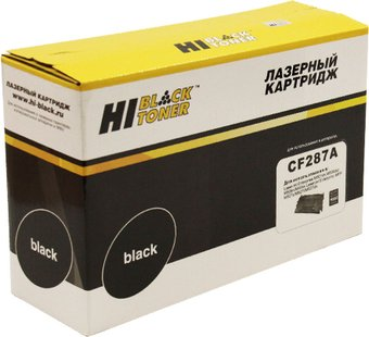 Картридж Hi-Black HB-CF287A с чипом (аналог HP 87A CF287A) - 1/1