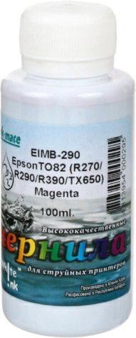 Чернила White Ink Т082 Claria Light Мagenta (100 мл) - 1/1