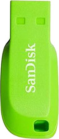 USB Flash SanDisk Cruzer Blade 32GB (зеленый) [SDCZ50C-032G-B35GE] - 1/1
