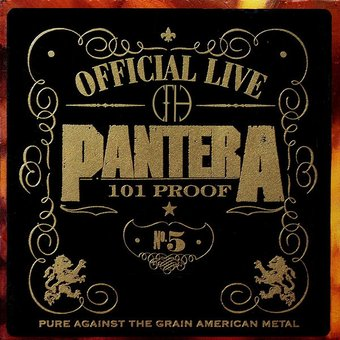 Виниловая пластинка Pantera - Official Live: 101 Proof - 1/1