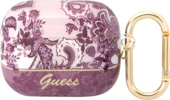 Чехол CG Mobile Guess Toile de Jouy для AirPods Pro GUAPHGPLHF (розовый) - 1/1