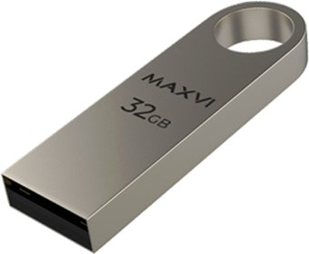USB Flash Maxvi MK 32GB (серебристый) - 1/1