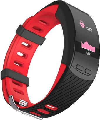 Фитнес-браслет Qumann QSB X (черный/красный) - 1/1