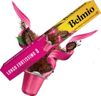 Кофе в капсулах Belmio Lungo Fortissimo 10 шт - 1/1