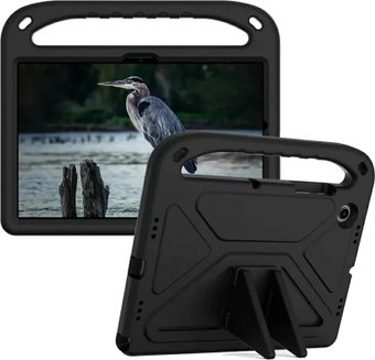 Чехол для планшета KST Детский для Samsung Galaxy Tab A8 (черный с ручкой и подставкой) - 1/1