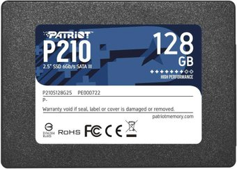 SSD Patriot P210 128GB P210S128G25 - 1/1