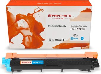 Картридж Print-Rite PR-TN241C (аналог Brother TN241C) - 1/1
