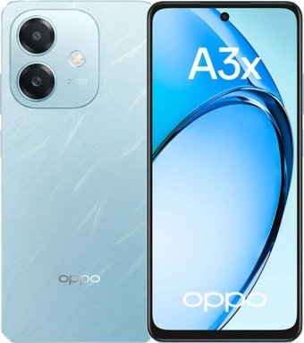 Смартфон Oppo A3x CPH2641 4GB/128GB международная версия (лазурный) - 1/1