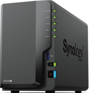 Сетевой накопитель Synology DiskStation DS224+ - 1/1