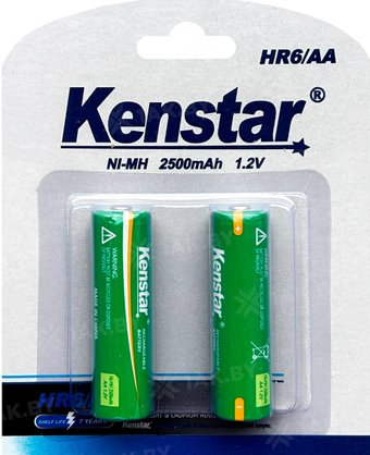 Аккумулятор Kenstar HR6/AA Ni-Mh 2500 mAh BL-2 - 1/1