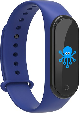 Фитнес-браслет SLS FIT-01 (черный/синий) - 1/1