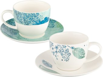 Сервиз Gipfel Blue Lagoon 42248 (белый/бирюзовый) - 1/1