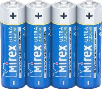 Батарейка Mirex Ultra Alkaline AA 4 шт LR6-S4 - 1/1