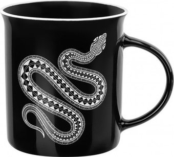 Кружка Elan Gallery Мексиканская змея 880221 (черный) - 1/1