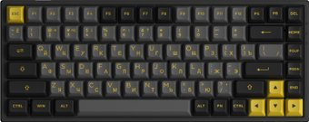 Клавиатура Akko 3084B Plus Black & Gold (Akko CS Jelly Purple) - 1/1