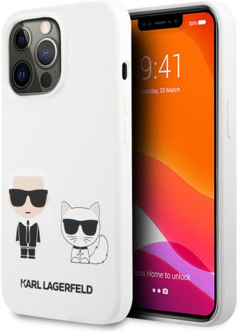 Чехол для телефона CG Mobile Karl Lagerfeld для iPhone 13 Pro KLHCP13LSSKCW - 1/1