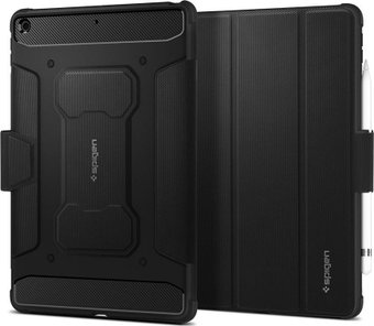 Чехол для планшета Spigen Rugged Armor для iPad 10.2 (2021/2020/2019) (черный) - 1/1