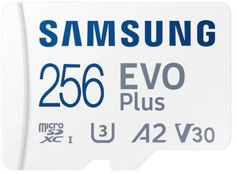 Карта памяти Samsung EVO Plus 2024 microSDXC 256GB (с адаптером) - 1/1