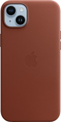 Чехол для телефона Apple MagSafe Leather Case для iPhone 14 Plus (темно-коричневый) - 1/1