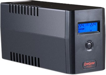 Источник бесперебойного питания ExeGate Power Smart ULB-800 LCD - 1/1