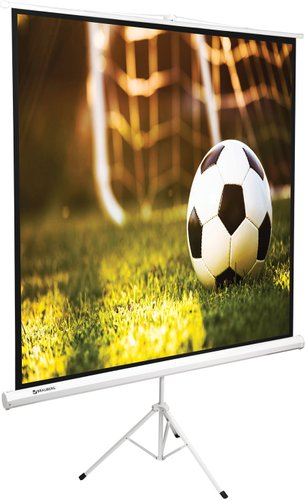 Проекционный экран BRAUBERG Tripod 1:1 (150x150) 236729 - 1/1