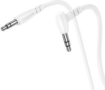 Кабель Borofone BL10 3.5 jack - 3.5 jack (2 м, белый) - 1/1