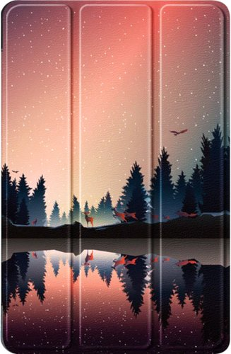 Чехол для планшета JFK Smart Case для Huawei MatePad 10.4 (закат на озере) - 1/1