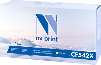 Картридж NV Print NV-CF542XY (аналог HP 203X (CF542X) - 1/1