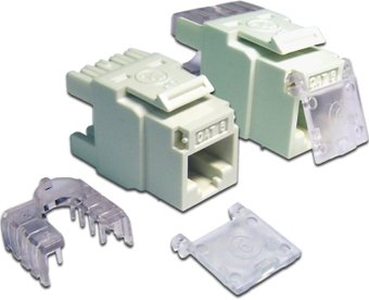 Коннектор Lanmaster LAN-OK45U6/180-WH - 1/1