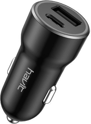 Автомобильное зарядное Havit HV-CC613 (черный) - 1/1