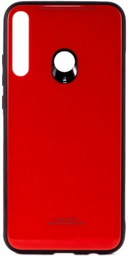 Чехол для телефона Case Glassy для Huawei P40 lite E/Y7P/Honor 9C (красный) - 1/1
