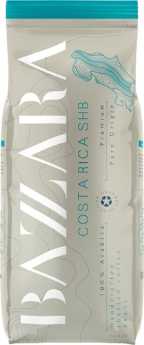 Кофе Bazzara Costa Rica SHB зерновой 1 кг - 1/1