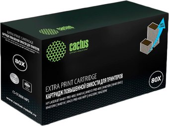 Картридж CACTUS CS-CF280X-MPS (аналог HP CF280X) - 1/1