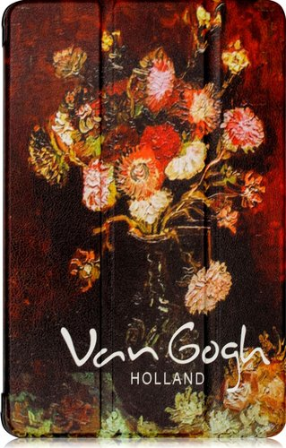 Чехол для планшета JFK Smart Case для Realme Pad Mini (цветы Ван Гога) - 1/1