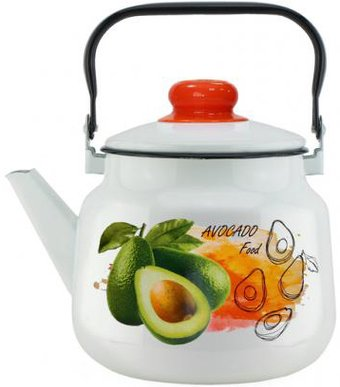 Чайник без свистка Эмаль 01-2713/4 (авокадо) - 1/1