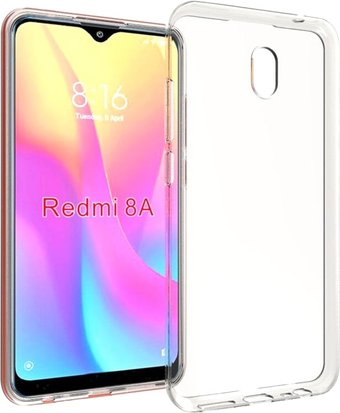 Чехол для телефона KST для Xiaomi Redmi 8A (прозрачный) - 1/1