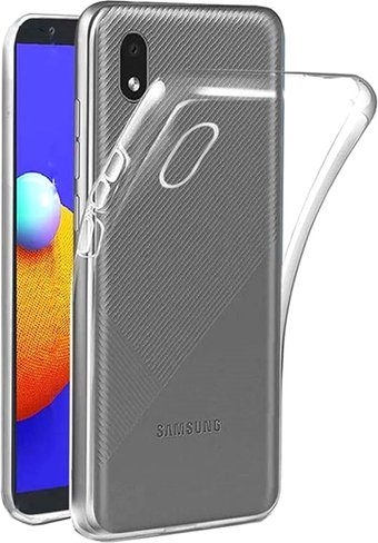 Чехол для телефона KST для Samsung Galaxy A01 Core/M01 Core (прозрачный) - 1/1