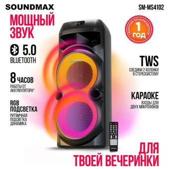 Патибокс Soundmax SM-MS4102 - 1/1