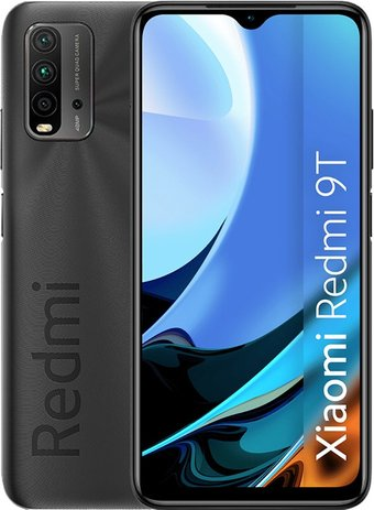 Смартфон Xiaomi Redmi 9T 4GB/128GB (угольно-серый) - 1/1
