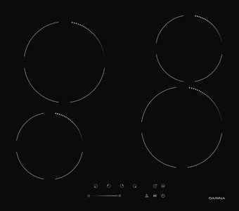 Варочная панель Darina 6P E323 B - 1/1