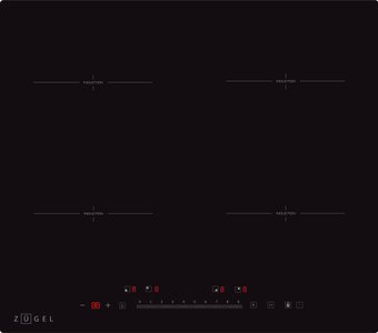 Варочная панель ZUGEL ZIH613B - 1/1