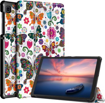 Чехол для планшета JFK Smart Case для Samsung Galaxy Tab A7 Lite (бабочка) - 1/1