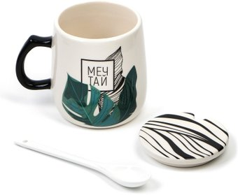 Кружка Дорого внимание Мечтай 6969766 (с крышкой) - 1/1