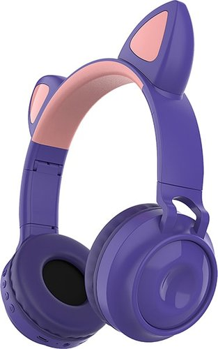 Наушники QUMO Party Cat (фиолетовый) - 1/1