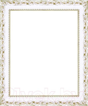 Фоторамка Декарт 30x40 8Л2292 (белый с золотом) - 1/1