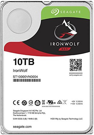 Жесткий диск Seagate Ironwolf 10TB [ST10000VN0004] - 1/1